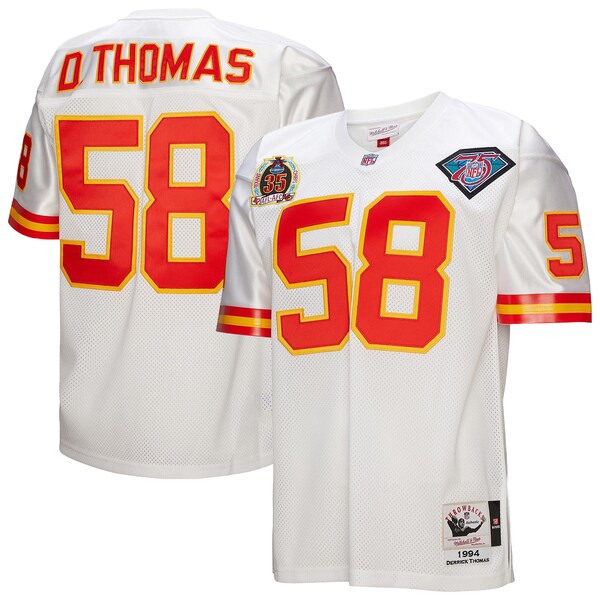 Derrick Thomas Kansas City Chiefs 1994  Authentic Throwback Retired Player Jersey - White