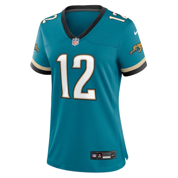 Travis Hunter Jacksonville Jaguars Nike Women's Alternate 2 Prowler Throwback Game Jersey -  Teal