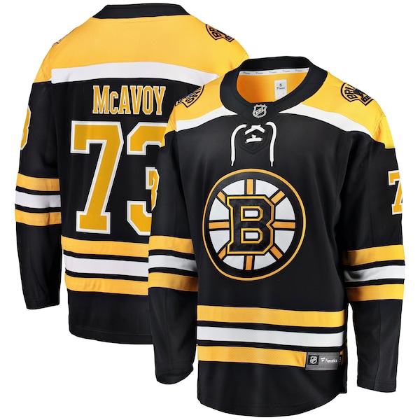 Charlie McAvoy Boston Bruins  Home Premier Breakaway Player Jersey - Black