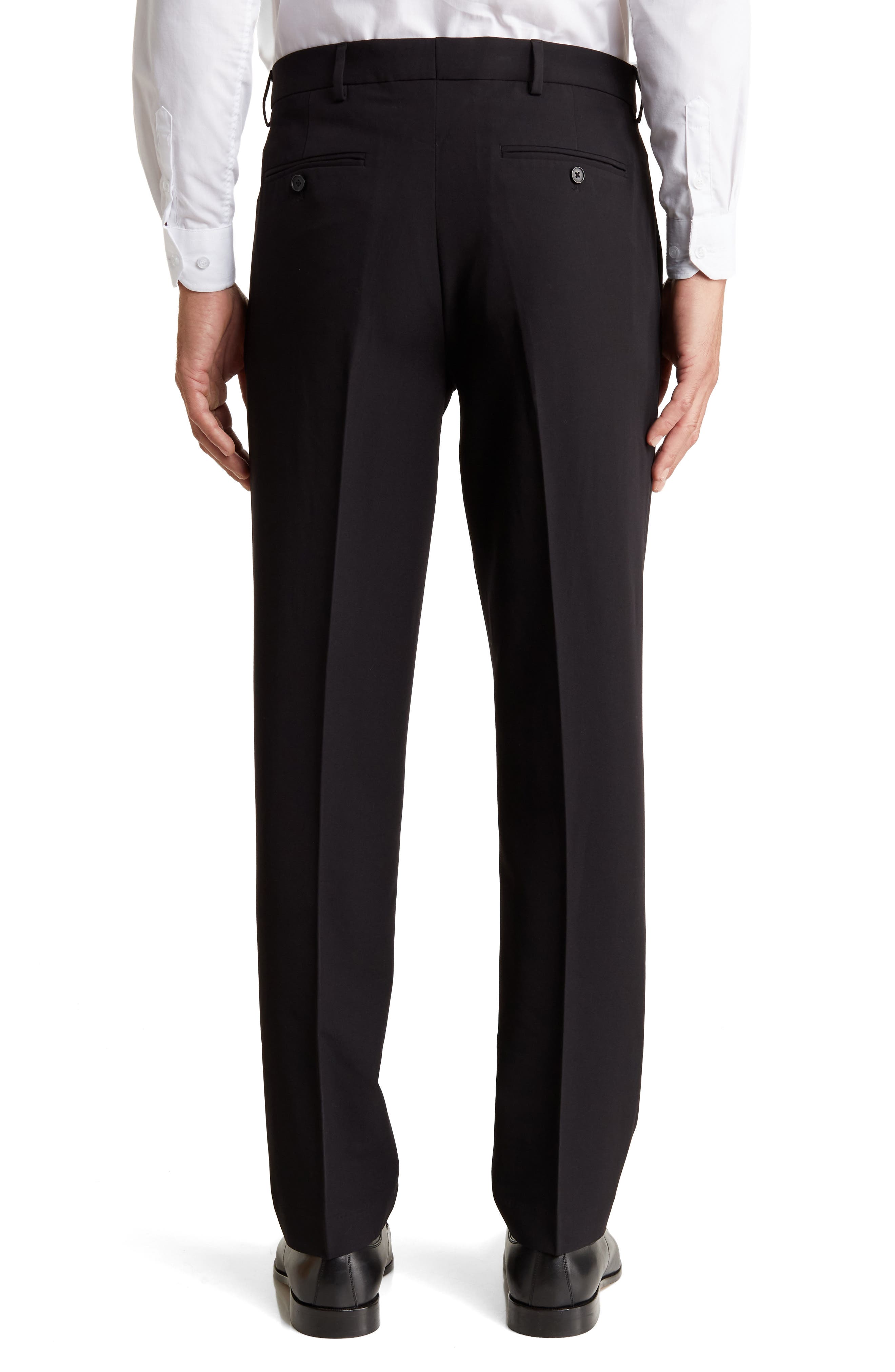 Nautica Solid Flat Front Trouser