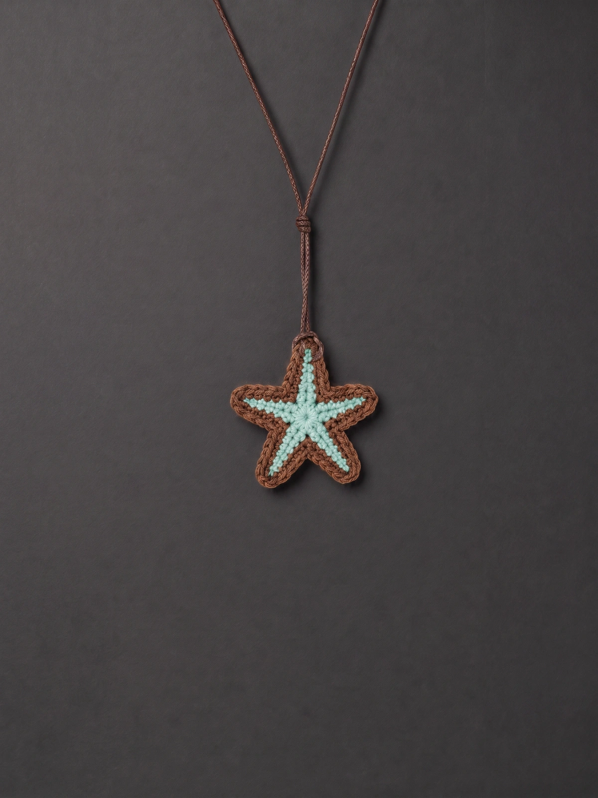 Crochet Seastar Necklace