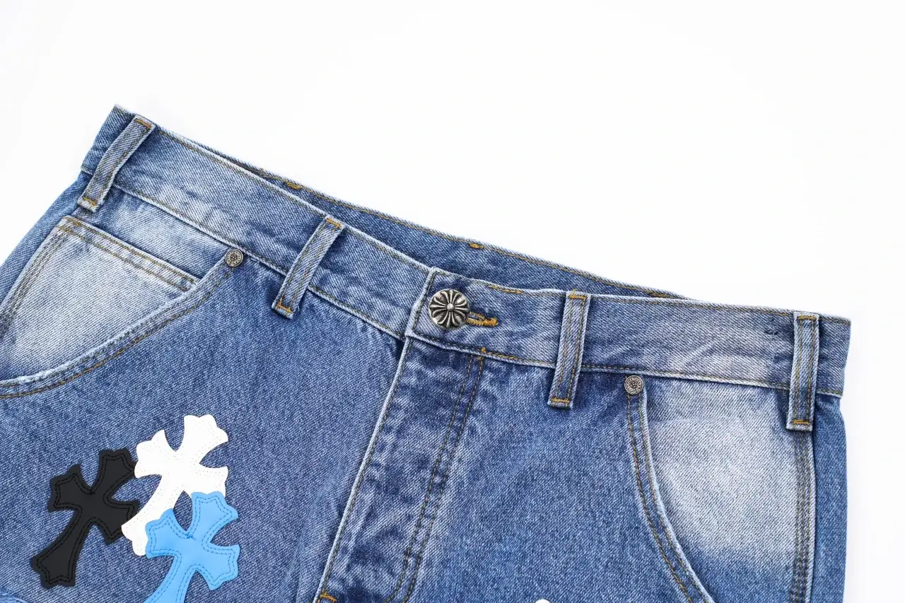 Chrome Hearts Light Blue Cross Patch Carpenter Jeans product photo from LabelPicks