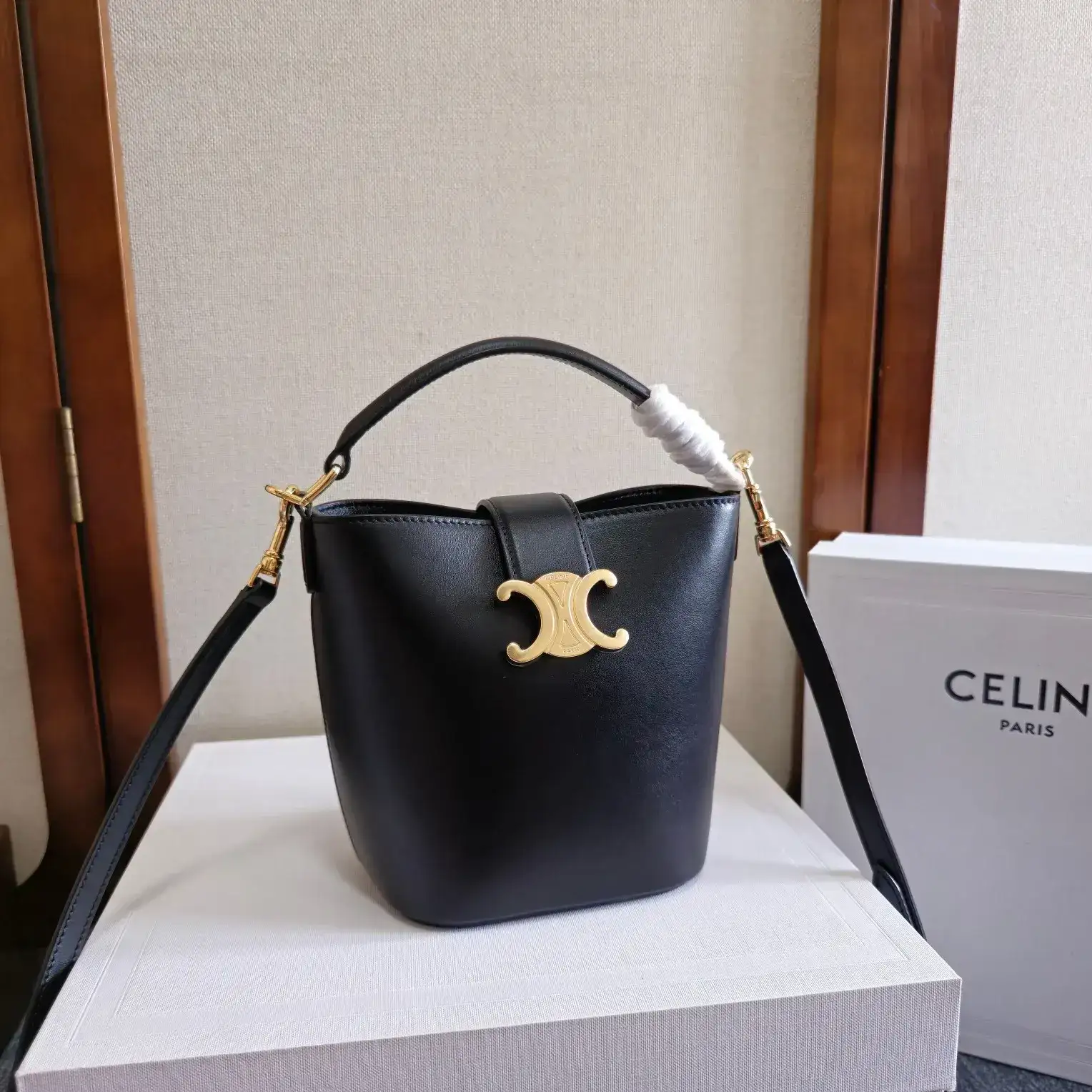 Celine Calfskin Bucket Bag product photo from LabelPicks