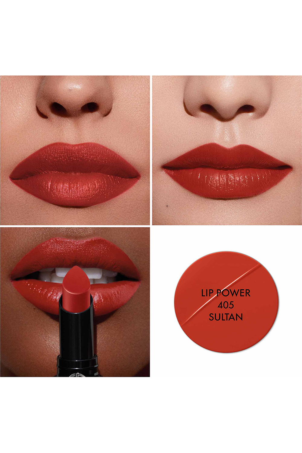 ARMANI BEAUTY שפתון עמיד ליפ פוואר 405