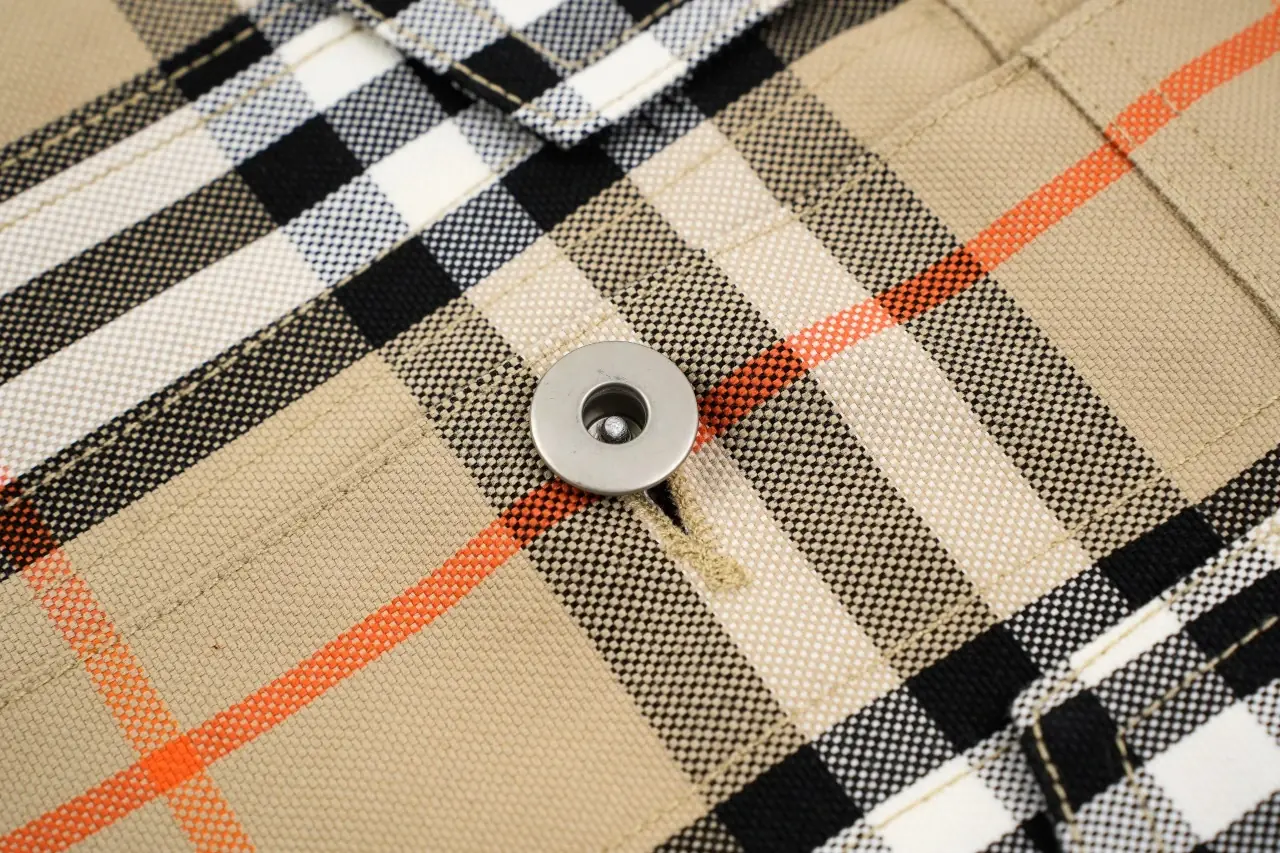 Burberry Beige Check Two Pocket Jacket product photo from LabelPicks