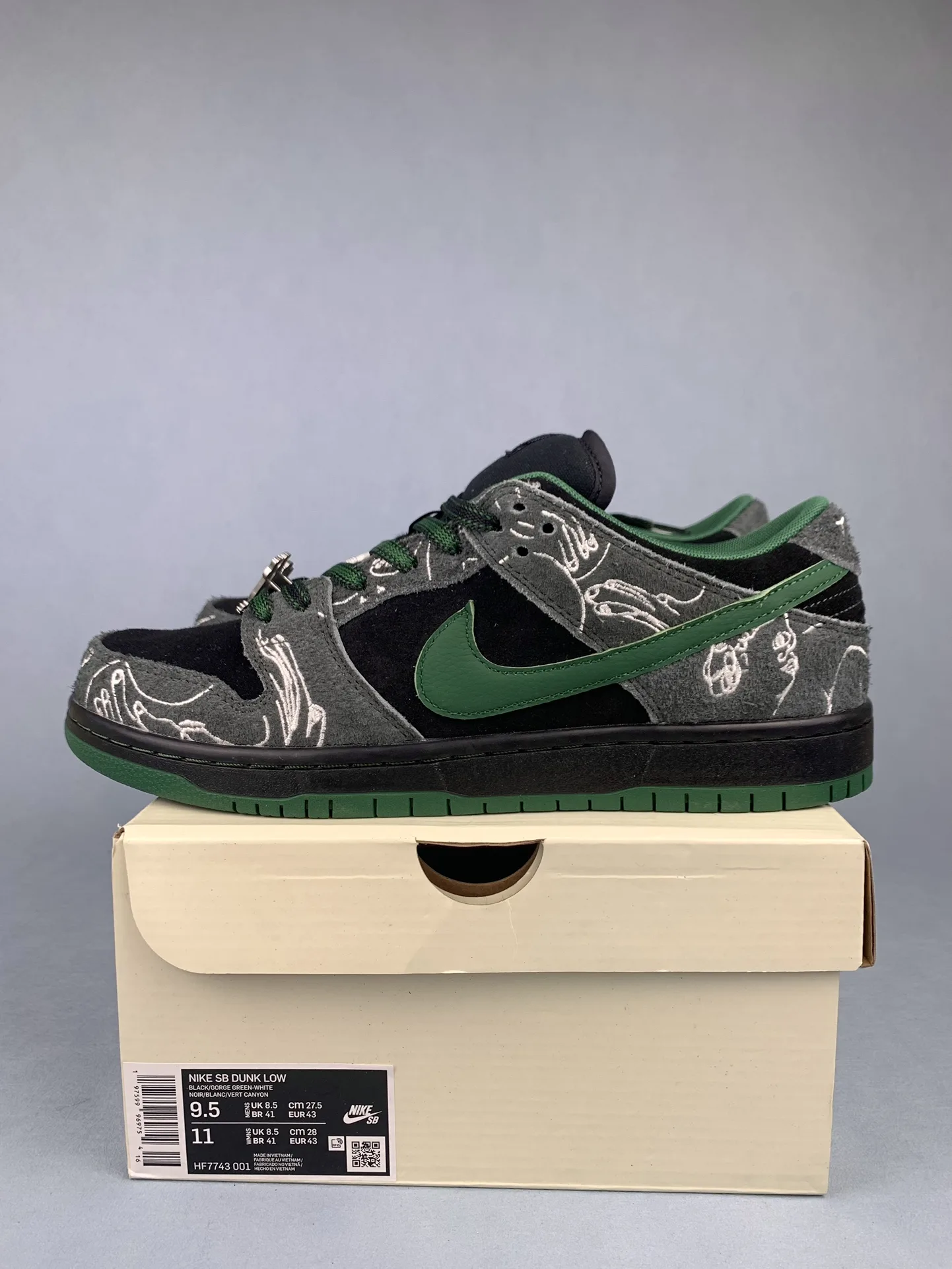 There Skateboards x Nike SB Dunk Low Shoes product photo from LabelPicks