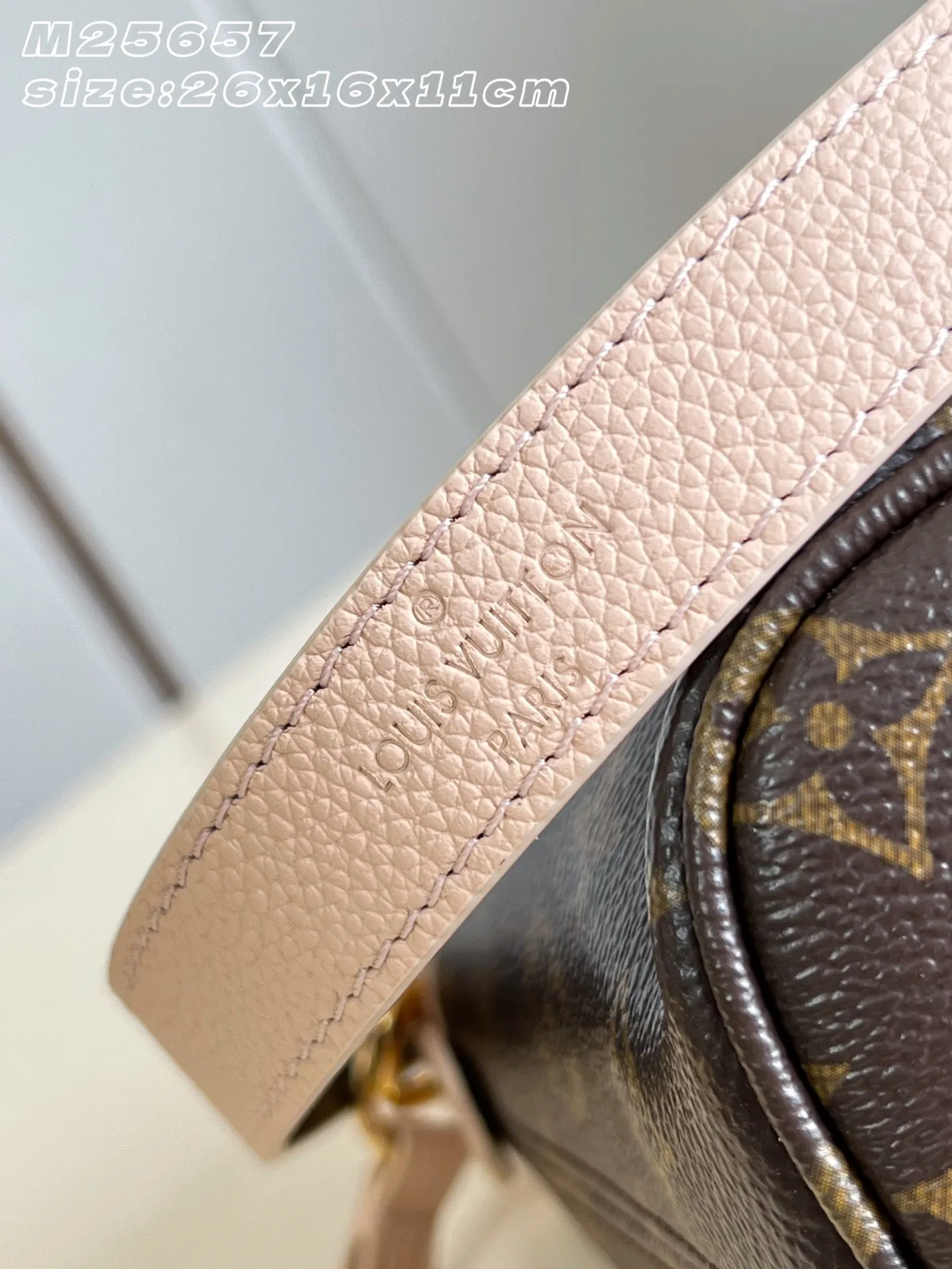 Louis Vuitton Neverfull Gold Grained Leather Tote Bag product photo from LabelPicks