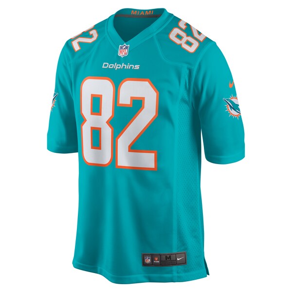 Tahj Washington Miami Dolphins Nike  Game Jersey -  Aqua