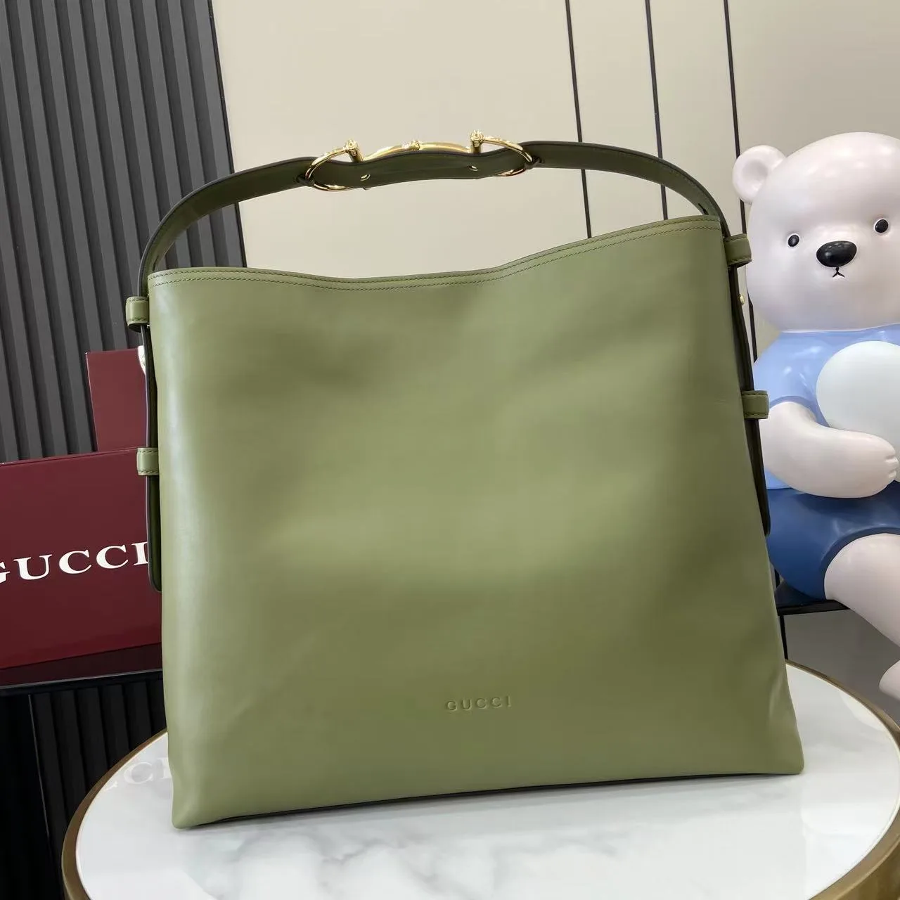 Gucci Smooth Leather Tote Bag product photo from LabelPicks