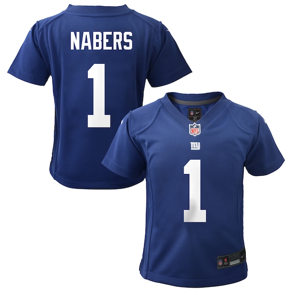 Malik Nabers New York Giants Nike Toddler Game Jersey - Royal
