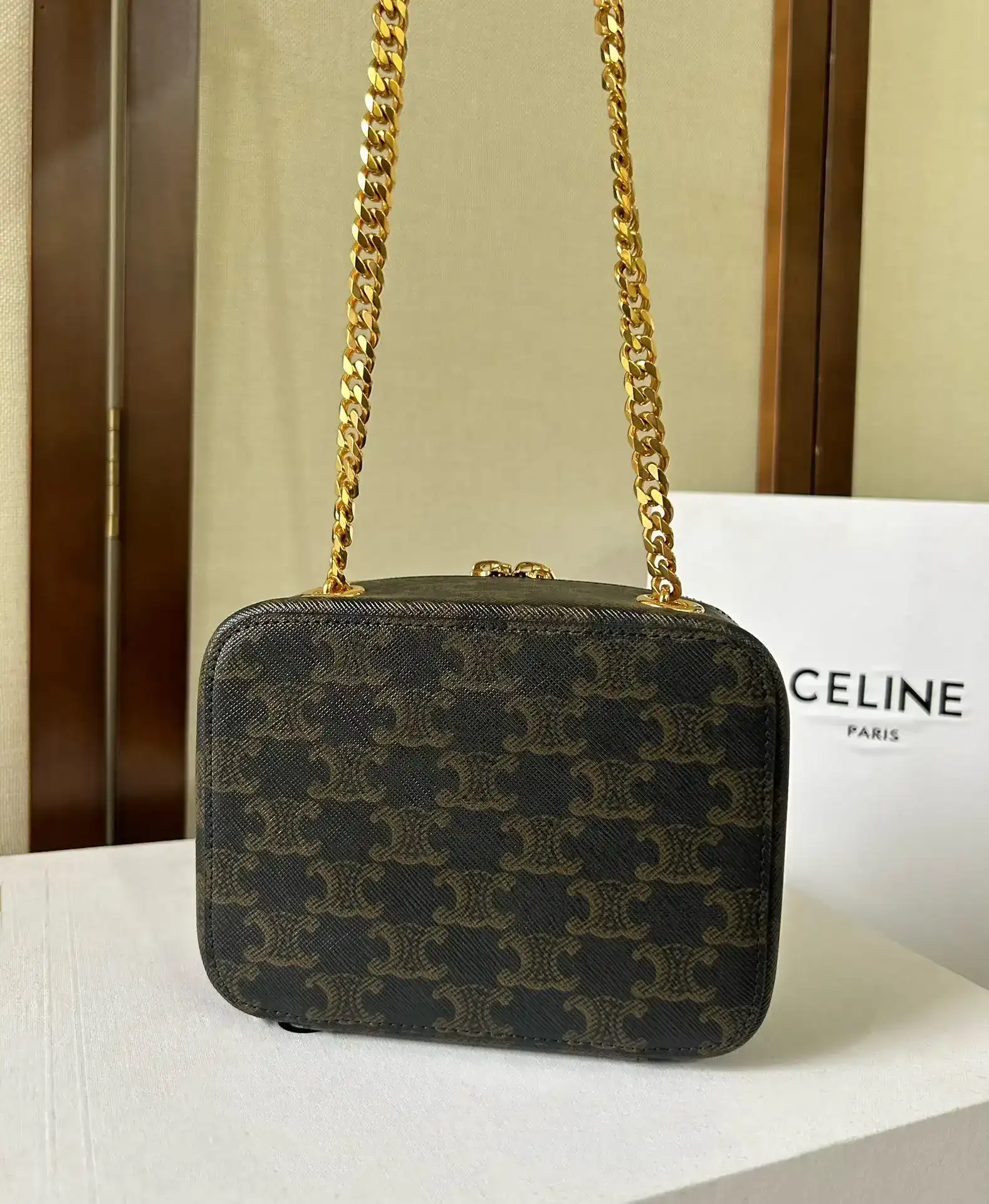 Celine Box Calfskin Crossbody Bag product photo from LabelPicks