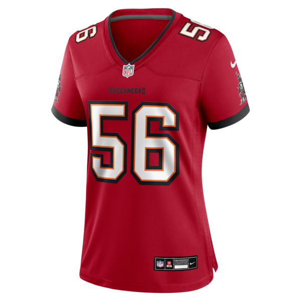 Benton Whitley Tampa Bay Buccaneers Nike Women's Team Game Jersey -  Red