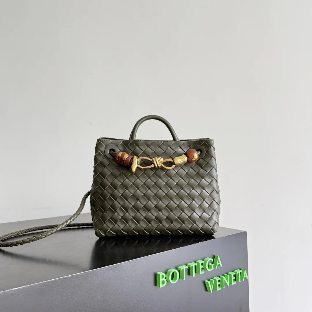 Bottega Veneta Andiamo Intrecciato Woven Leather Top Handle Bag product photo from LabelPicks