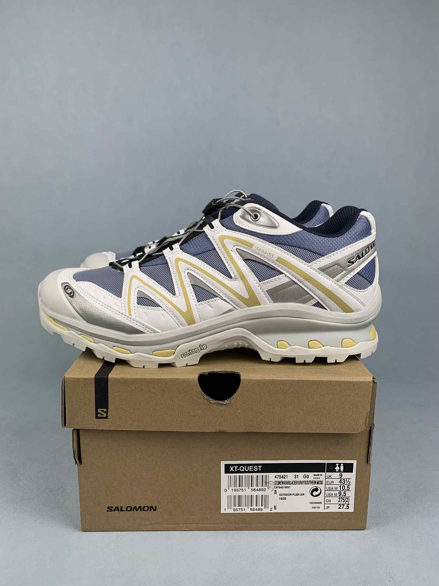 Salomon XT-Quest “White Blue” Shoes