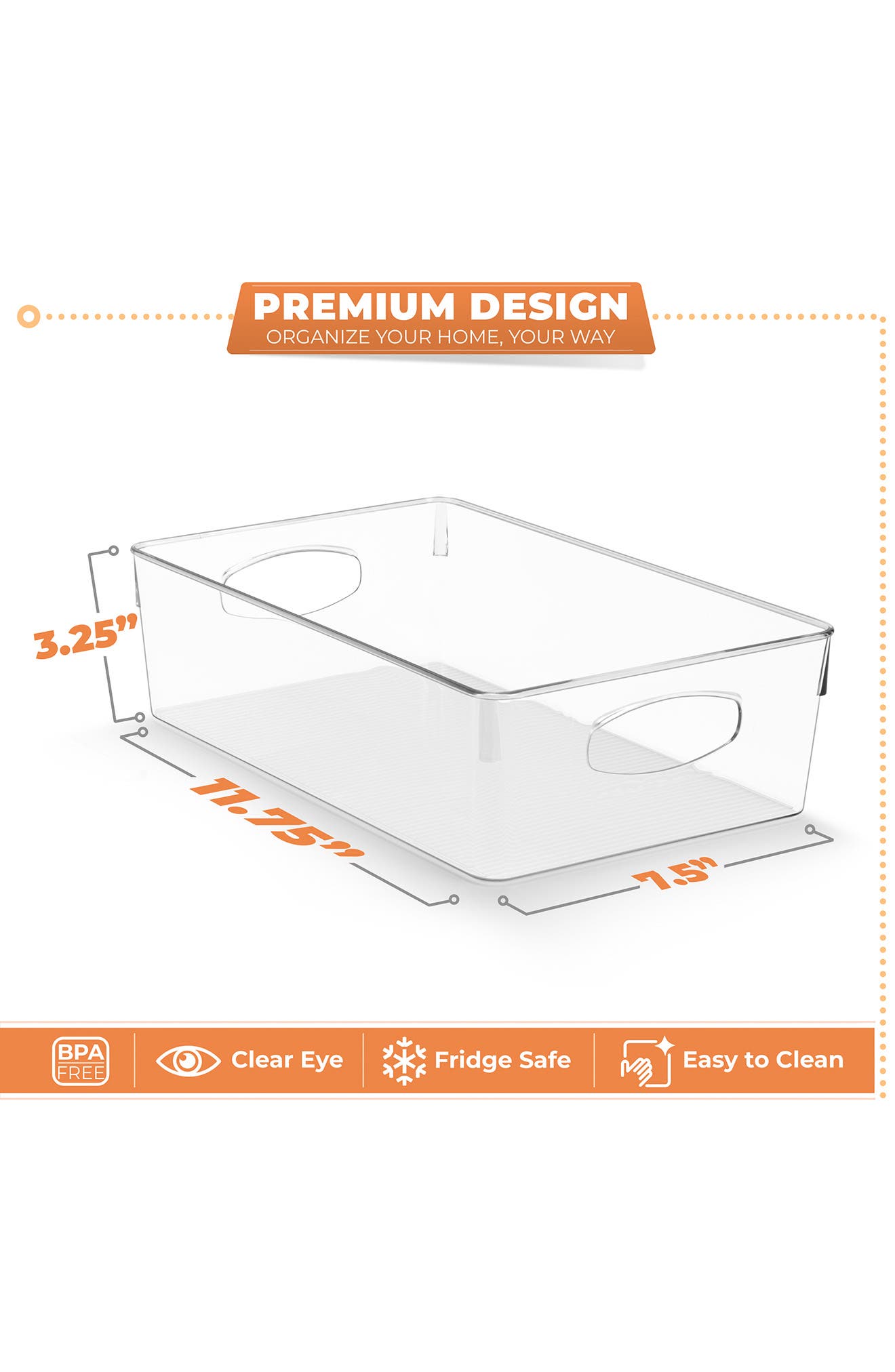 SORBUS 10-Pack Extra Large Storage Bins