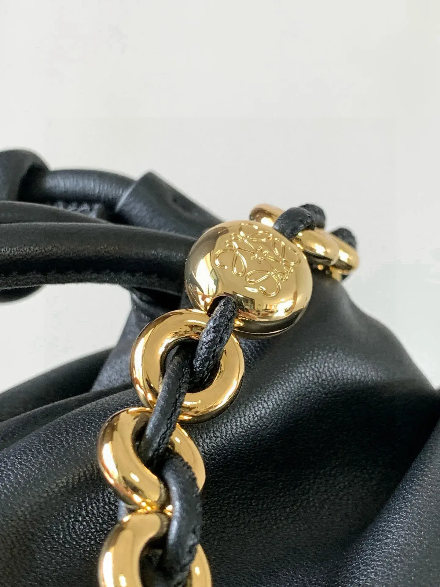 Loewe Black Flamenco Lambskin Bucket Bag product photo from LabelPicks