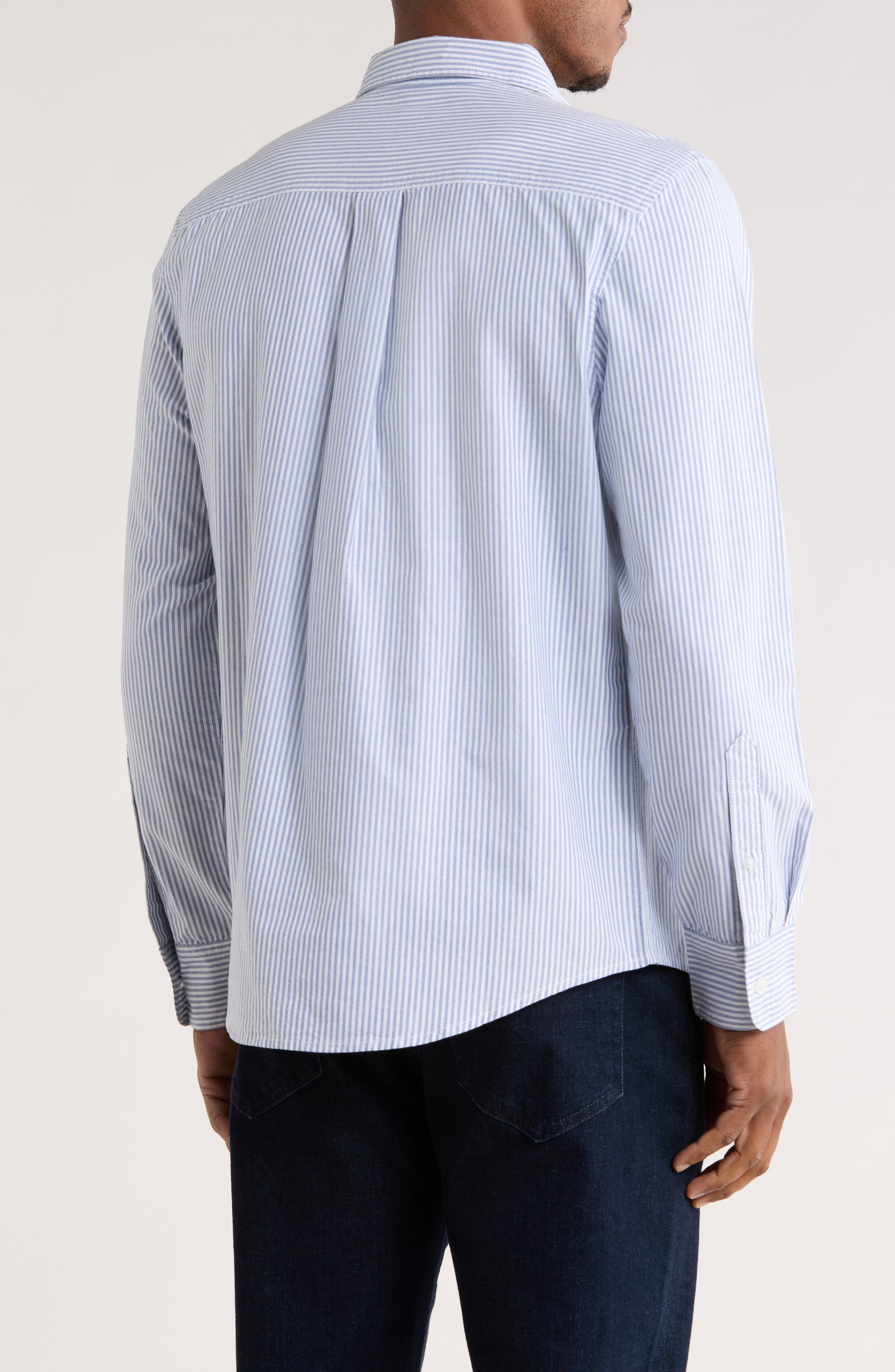 14th & Union Stripe Cotton Oxford Button-Down Shirt