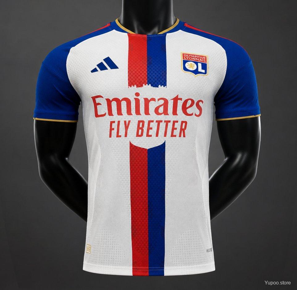 Lyon Home Player Jersey 26/27 1:1 Thai Quality