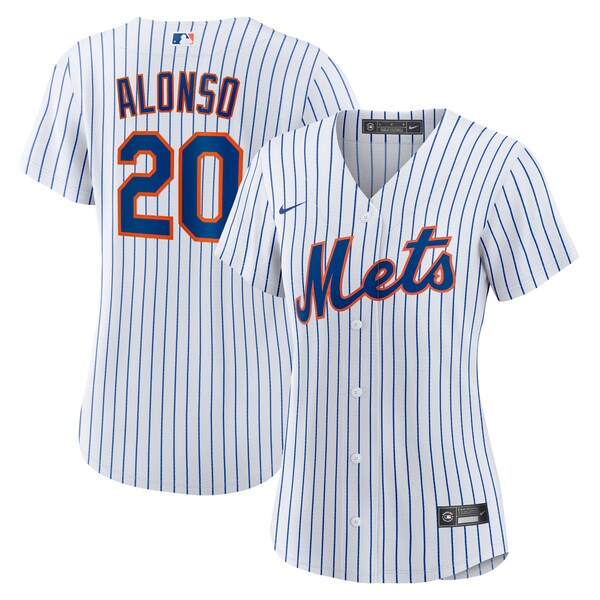 Pete Alonso New York Mets Nike Women's Home Replica Player Jersey - White