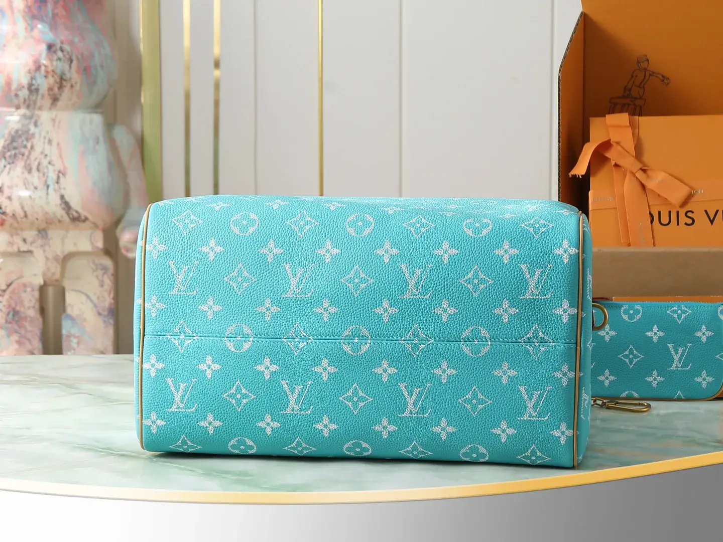 Louis Vuitton Brown Speedy Monogram Canvas Top Handle Bag product photo from LabelPicks