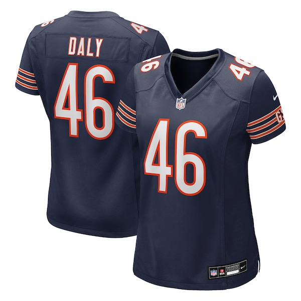 Scott Daly Chicago Bears Nike Women's Team Game Jersey -  Navy