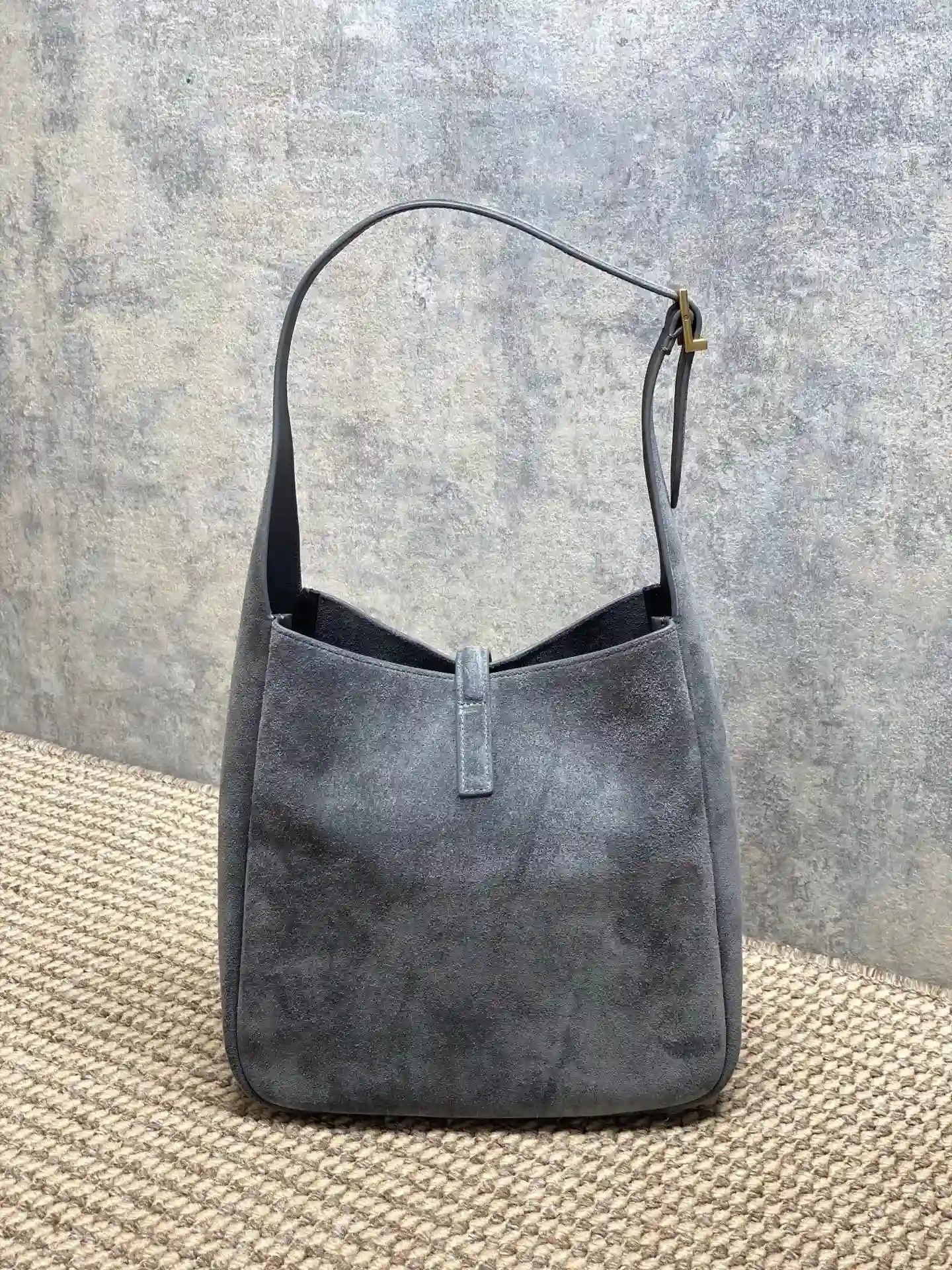 Saint Laurent Suede Leather Hobo Bag product photo from LabelPicks