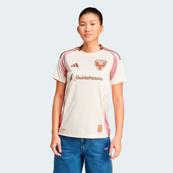 D.C. United adidas Women's 2025 The Soul Kit Replica Jersey - Natural