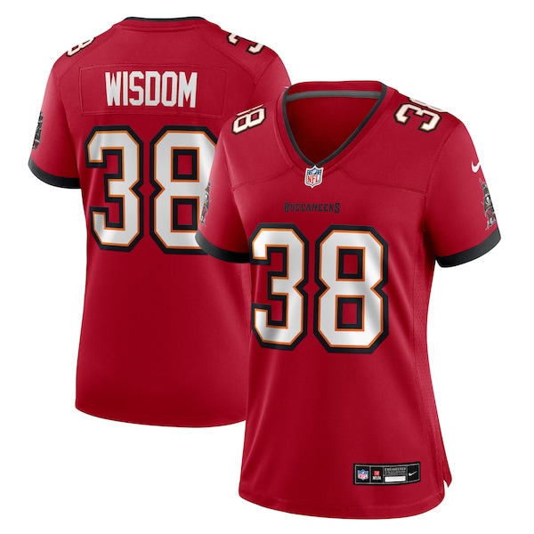 Rashad Wisdom Tampa Bay Buccaneers Nike Women's Team Game Jersey -  Red