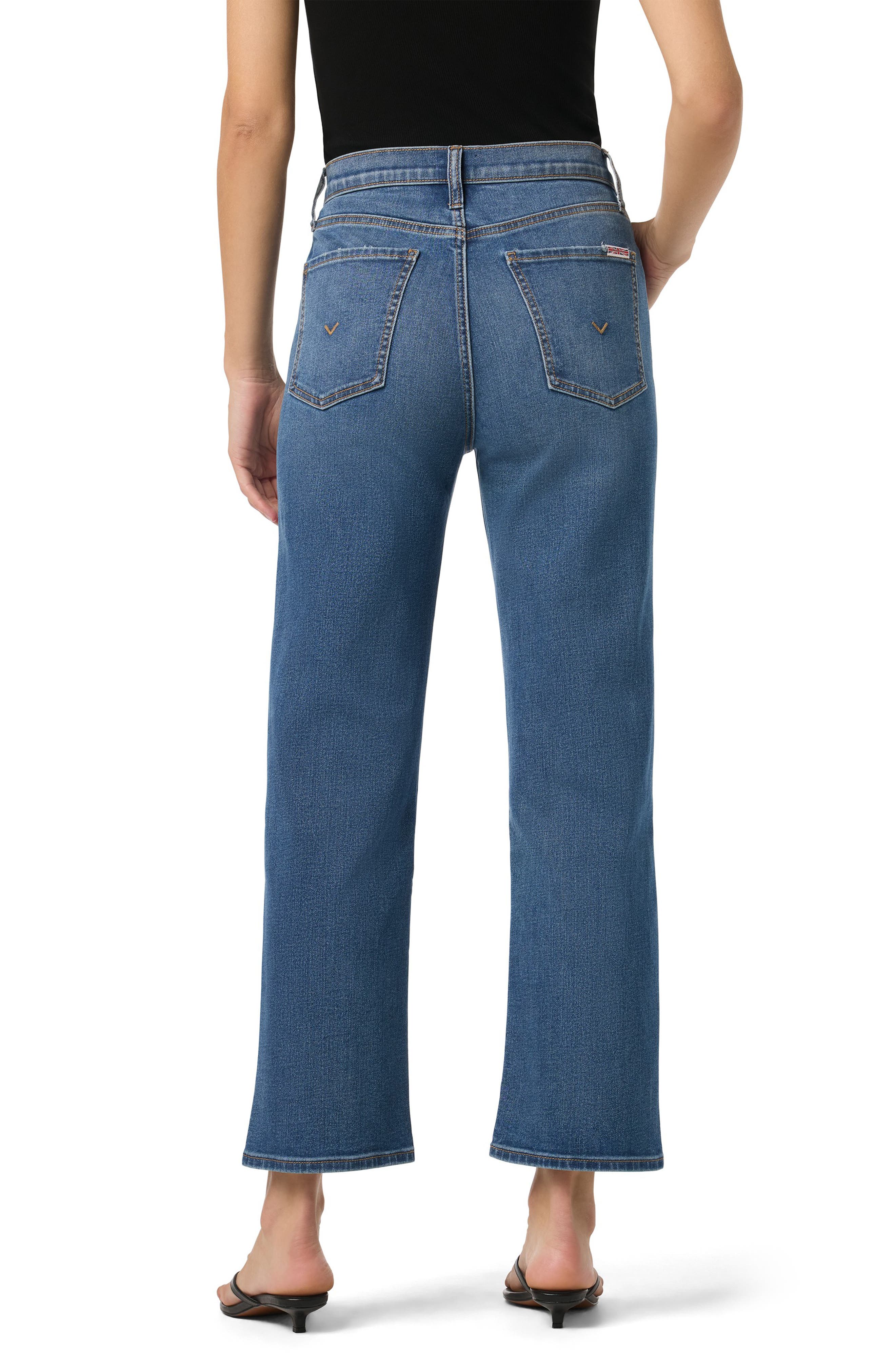 Hudson Jeans Noa High Waist Ankle Straight Leg Jeans