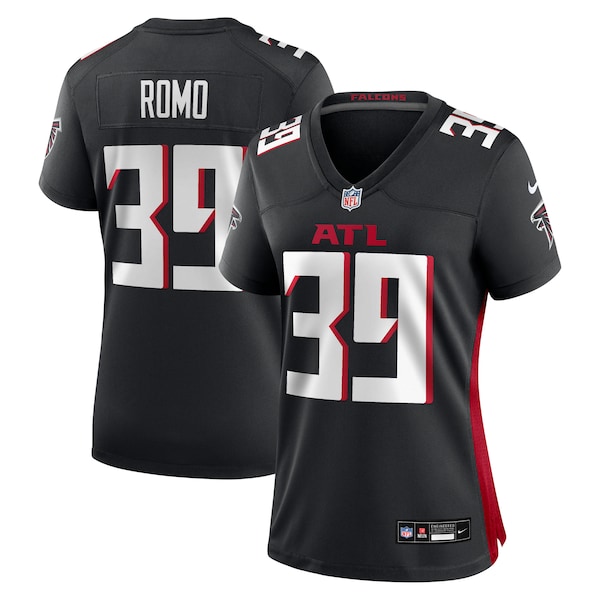 John Parker Romo Atlanta Falcons Nike Women's Team Game Jersey -  Black