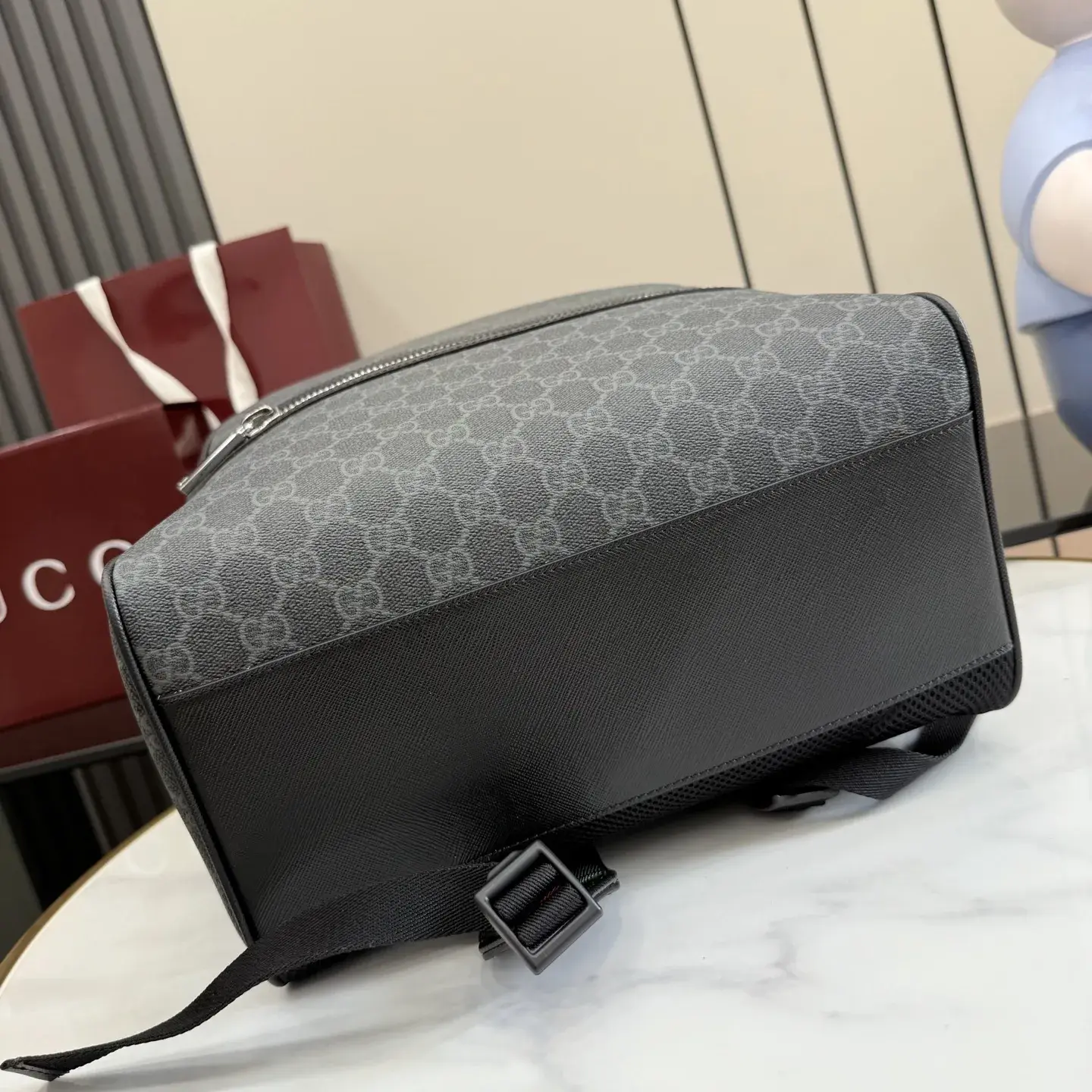 Gucci Black Nylon Backpack product photo from LabelPicks