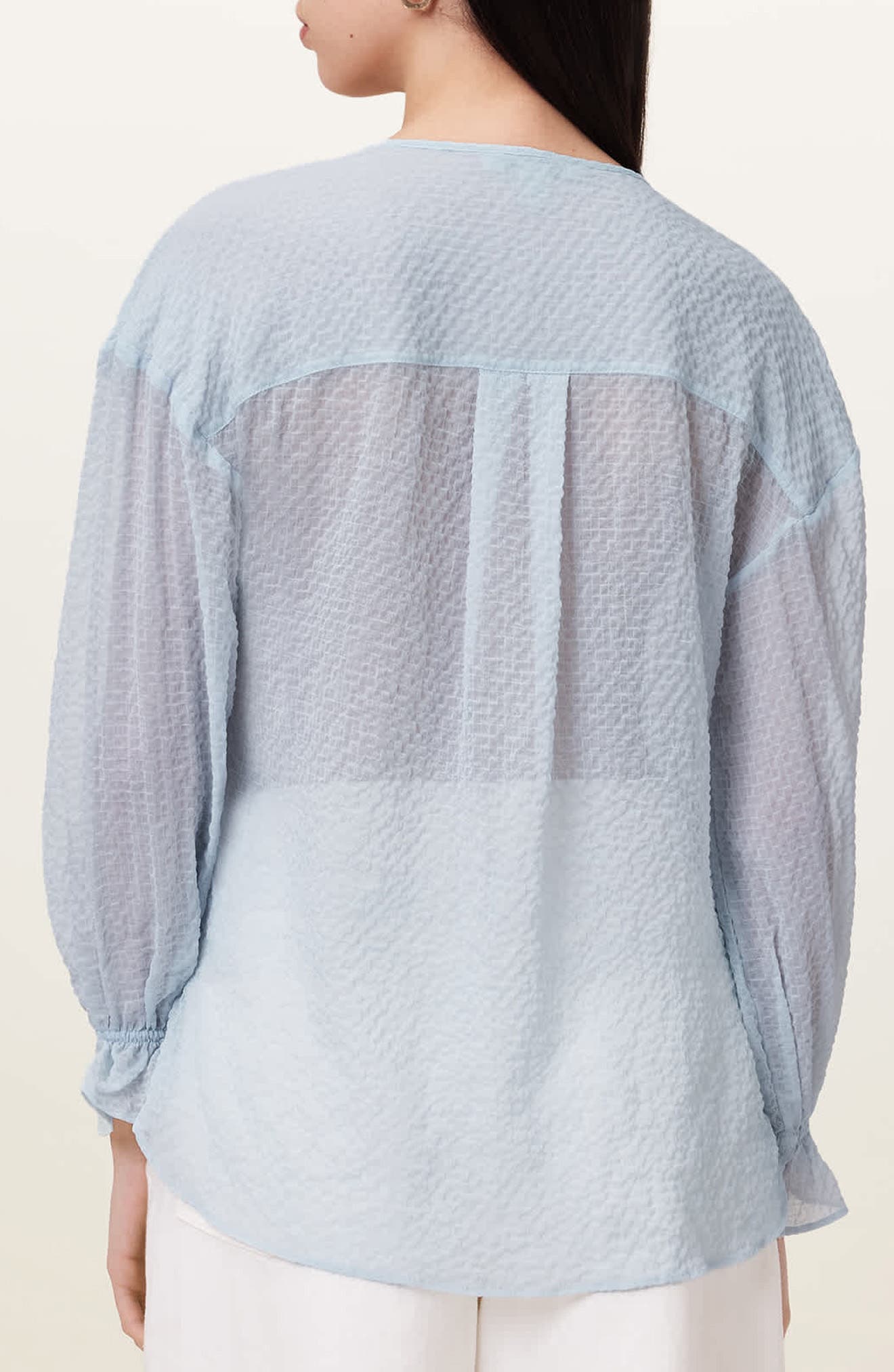 AllSaints Penny Textured Top