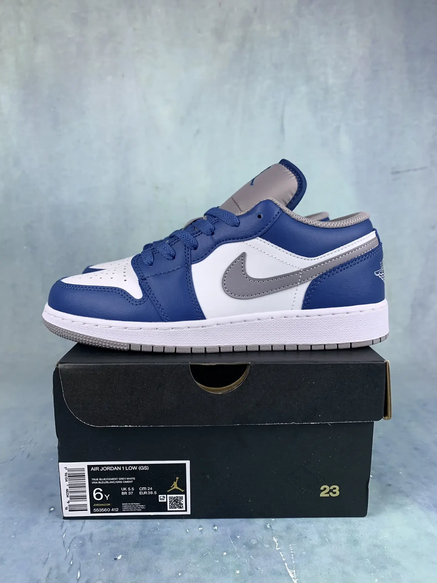 Air Jordan 1 Low 'French Blue' Shoes product photo from LabelPicks