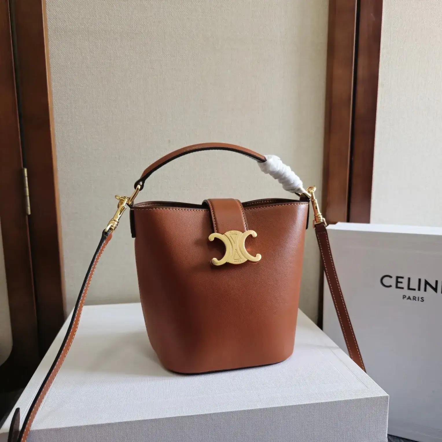 Celine Calfskin Bucket Bag product photo from LabelPicks