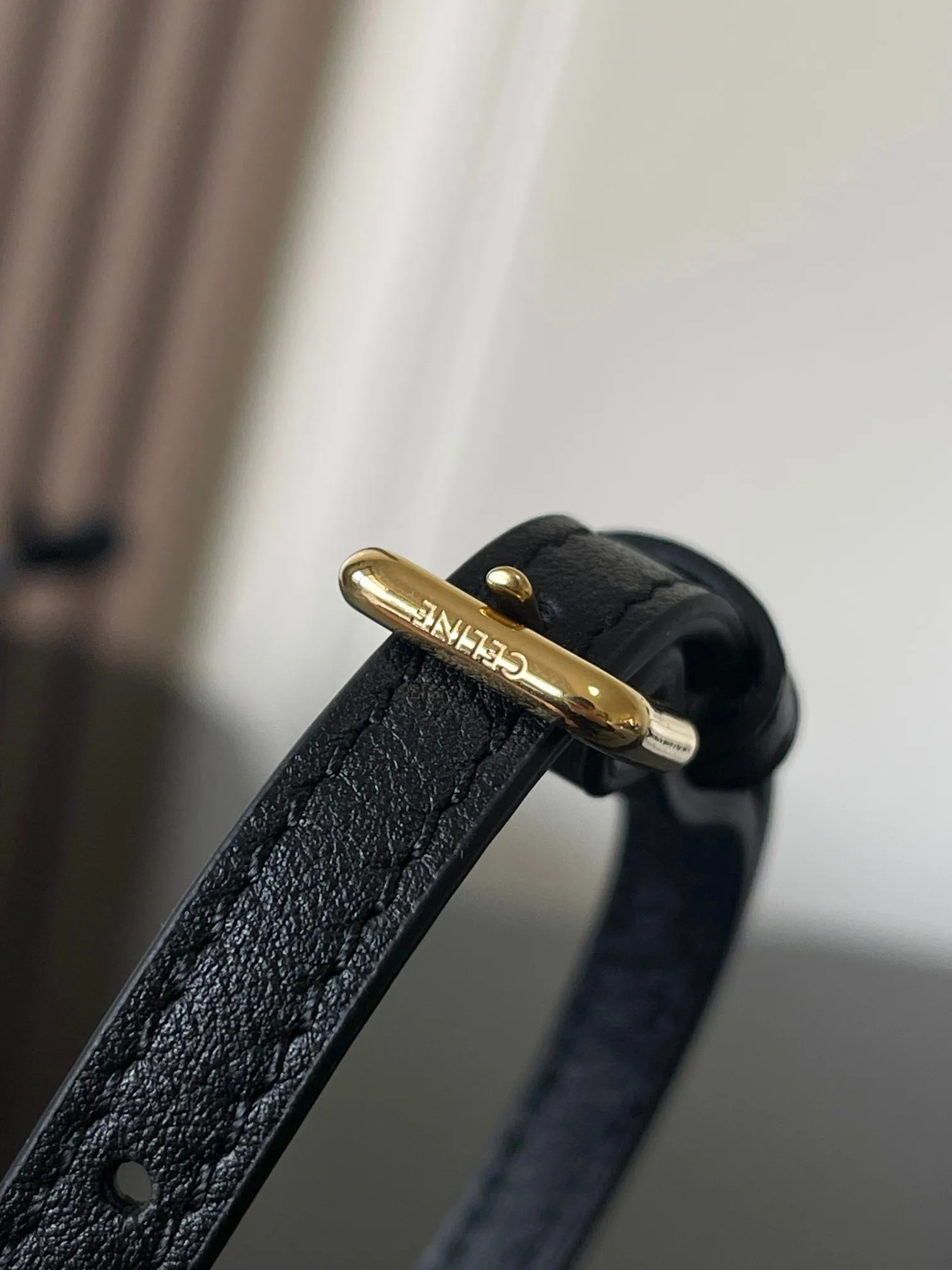Celine Box Black Lambskin Top Handle Bag product photo from LabelPicks