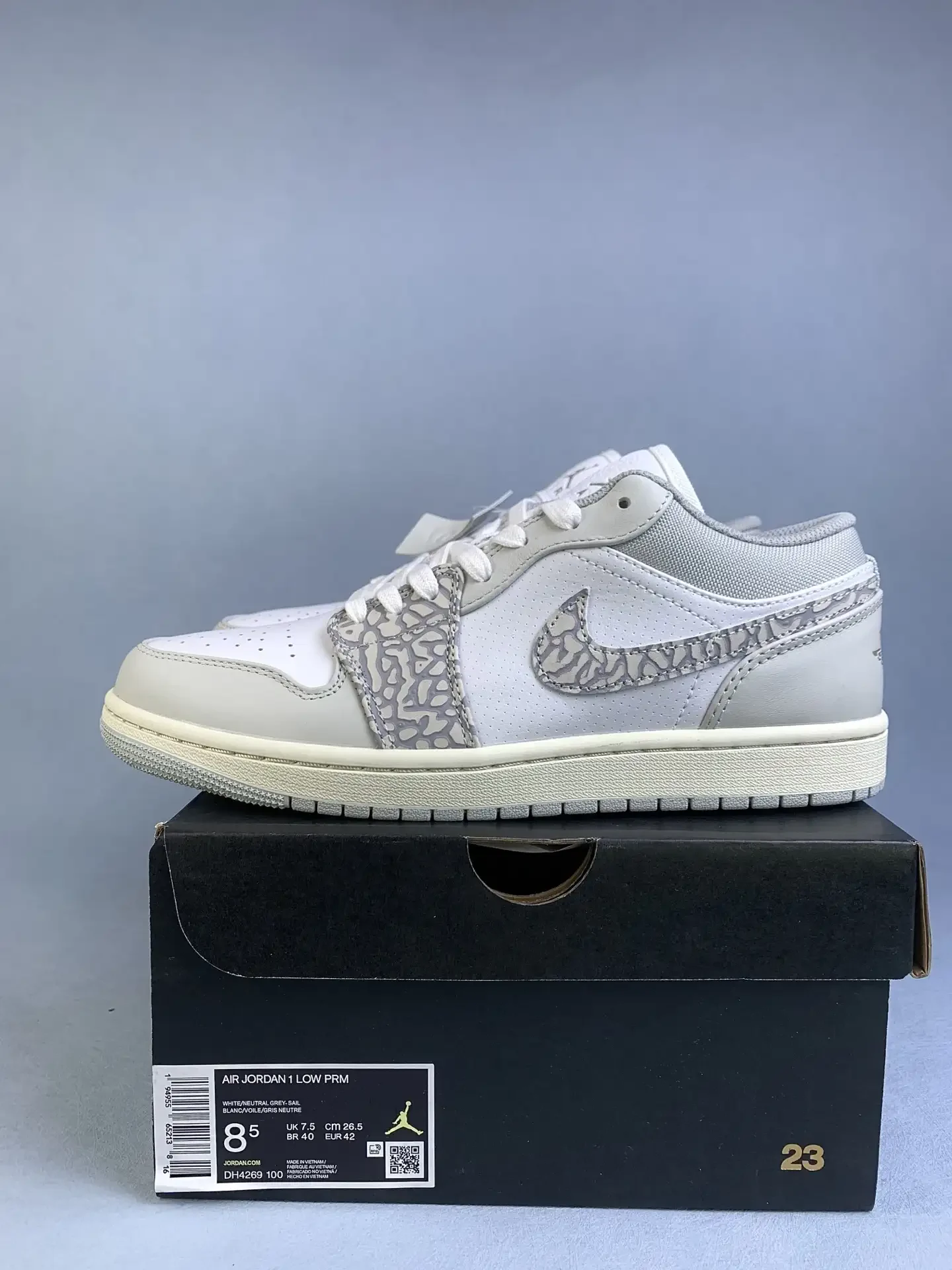 Air Jordan 1 Low PRM 'Berlin Grey' Shoes product photo from LabelPicks