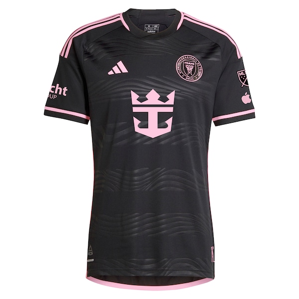 Inter Miami CF adidas 2024 La Noche Authentic Custom Jersey - Black