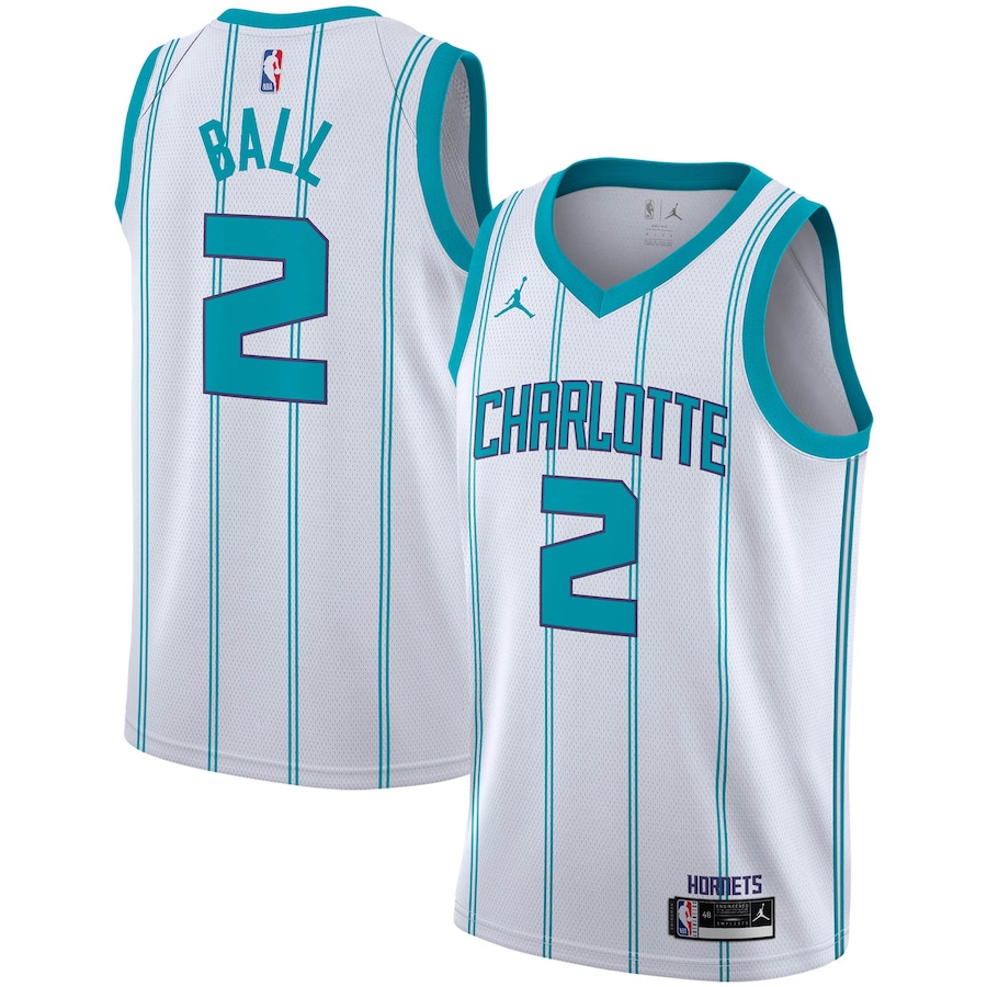 LaMelo Ball Charlotte Hornets Jordan Brand 2020/21 Swingman Player Jersey - Association Edition - White