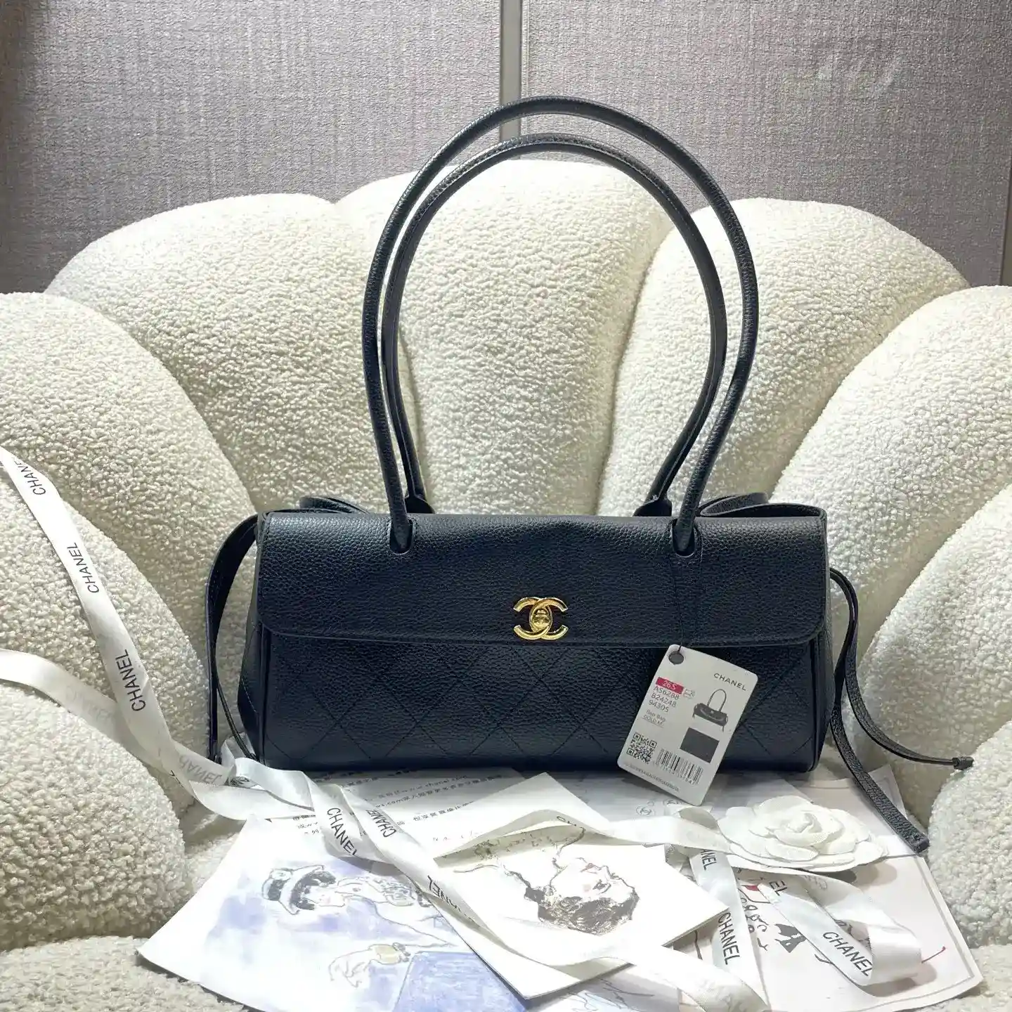 Chanel Quilted Leather Top Handle Bag product photo from LabelPicks