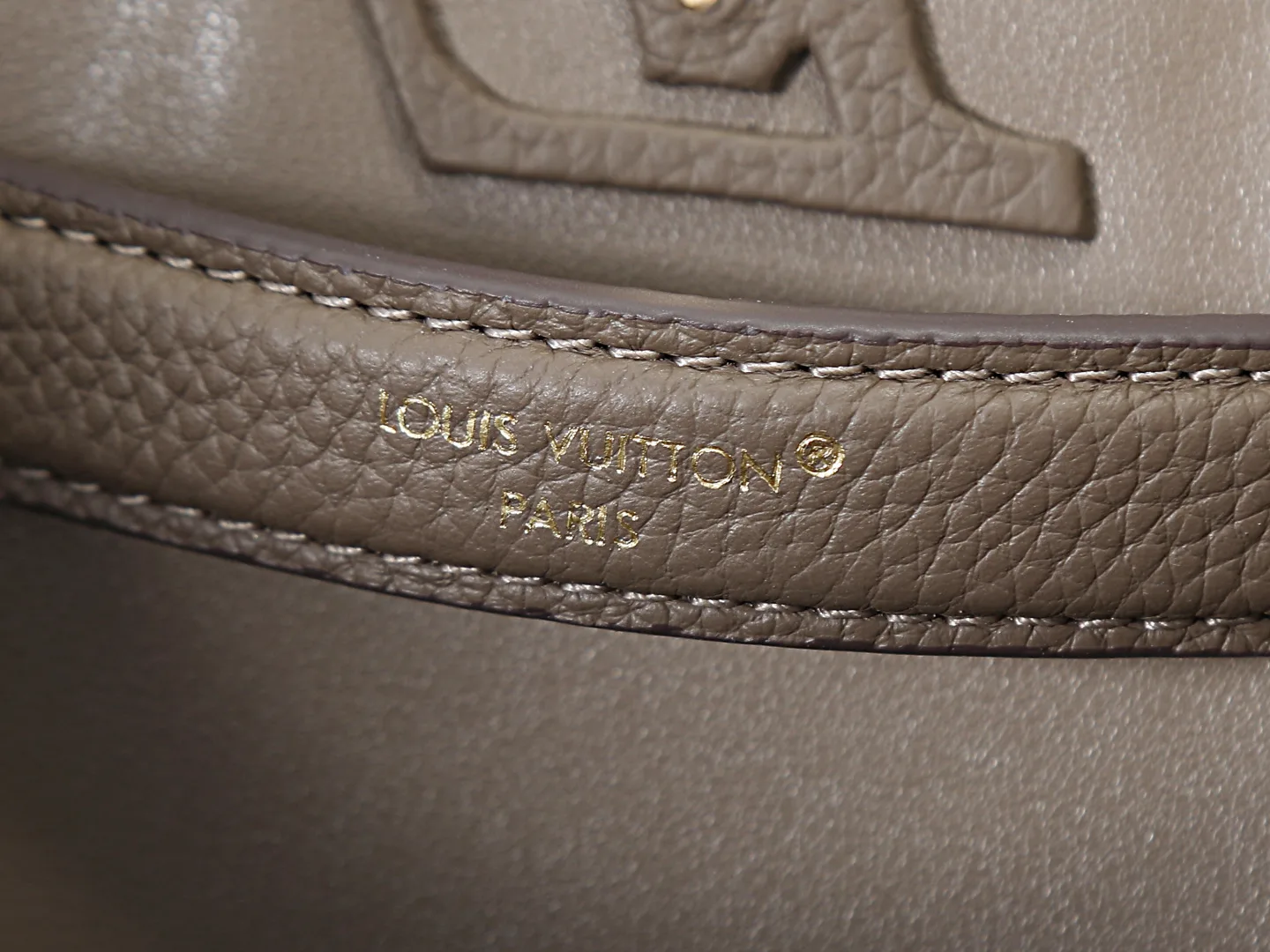 Louis Vuitton Calfskin Capucines Top Handle Bag product photo from LabelPicks