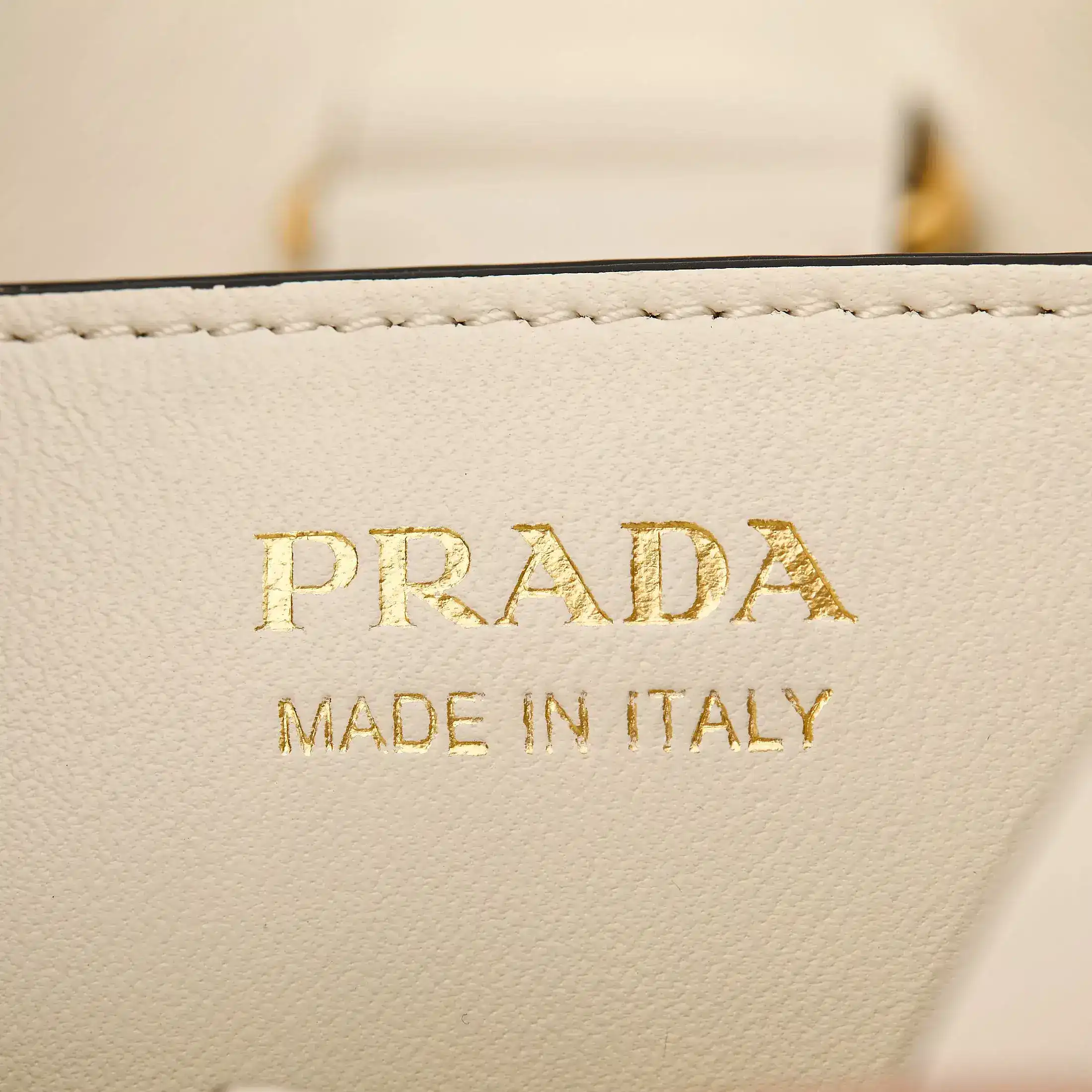 Prada White Bucket Bag product photo from LabelPicks