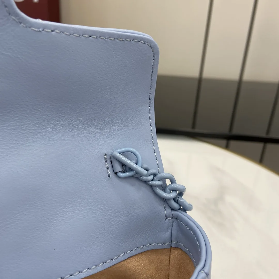 Gucci Blue Marmont Quilted Leather Shoulder Bag product photo from LabelPicks
