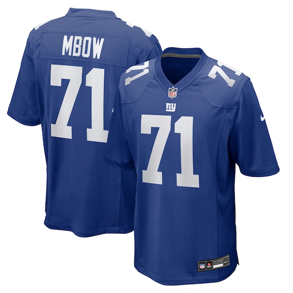Marcus Mbow New York Giants Nike Team Game Jersey -  Royal