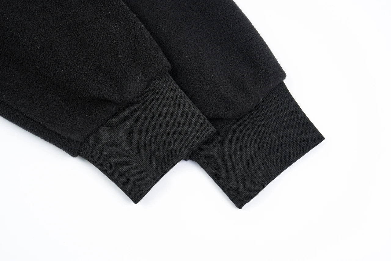 Ralph Lauren Black Pony Embroidered Fleece Long Sleeve Polo Shirt product photo from LabelPicks