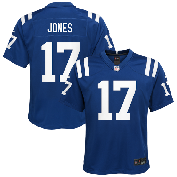 Daniel Jones Indianapolis Colts Nike Youth Alternate 2 Game Jersey - Royal