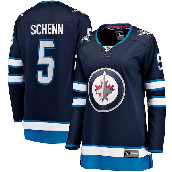 Luke Schenn Winnipeg Jets  Women's Home Breakaway Player Jersey - Navy