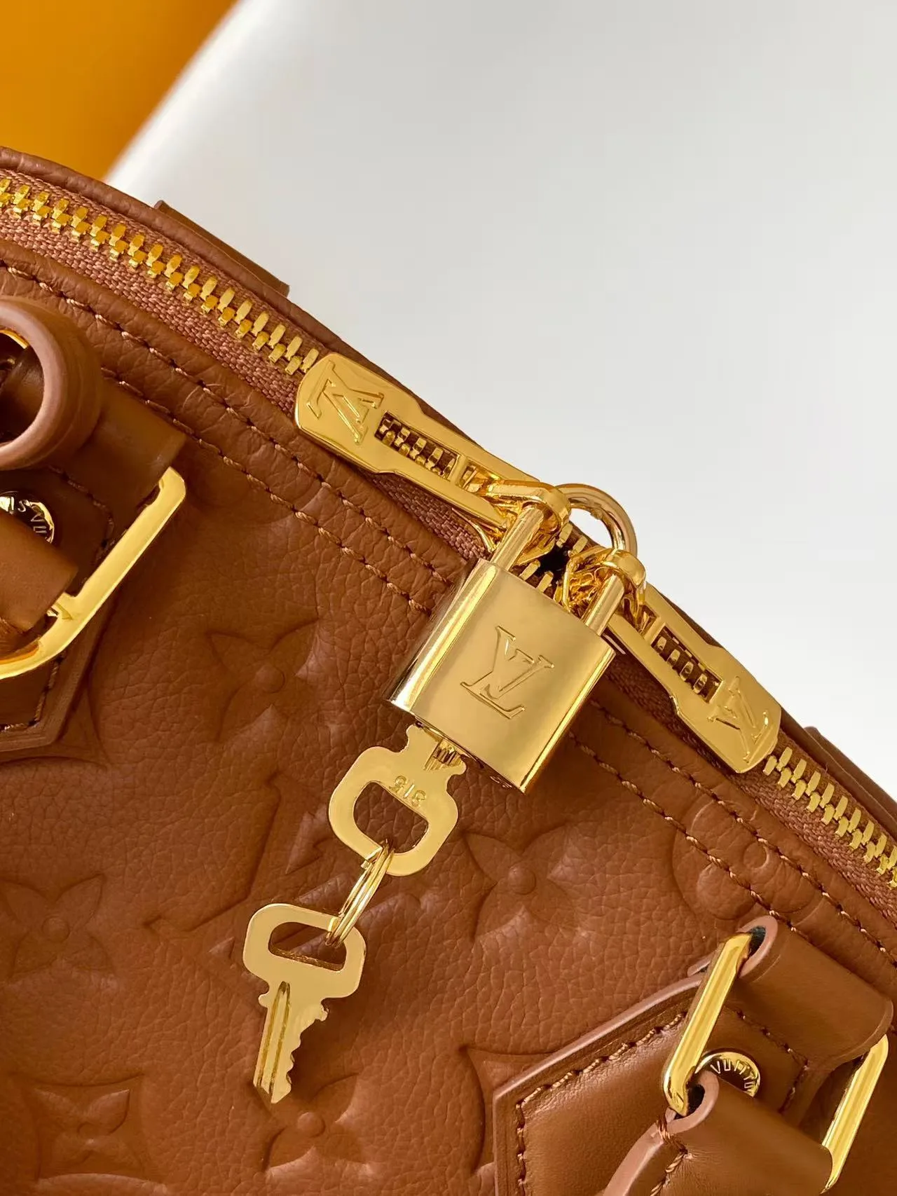 Louis Vuitton Alma Calfskin Top Handle Bag product photo from LabelPicks
