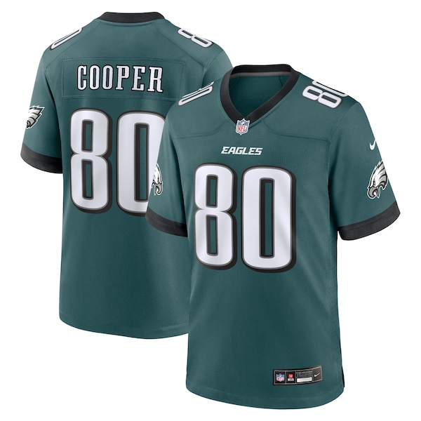 Darius Cooper Philadelphia Eagles Nike Team Game Jersey - Midnight Green