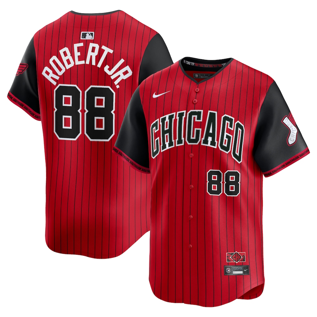 Luis Robert Jr. Chicago White Sox Nike 2025 City Connect Limited Player Jersey - Red/Black