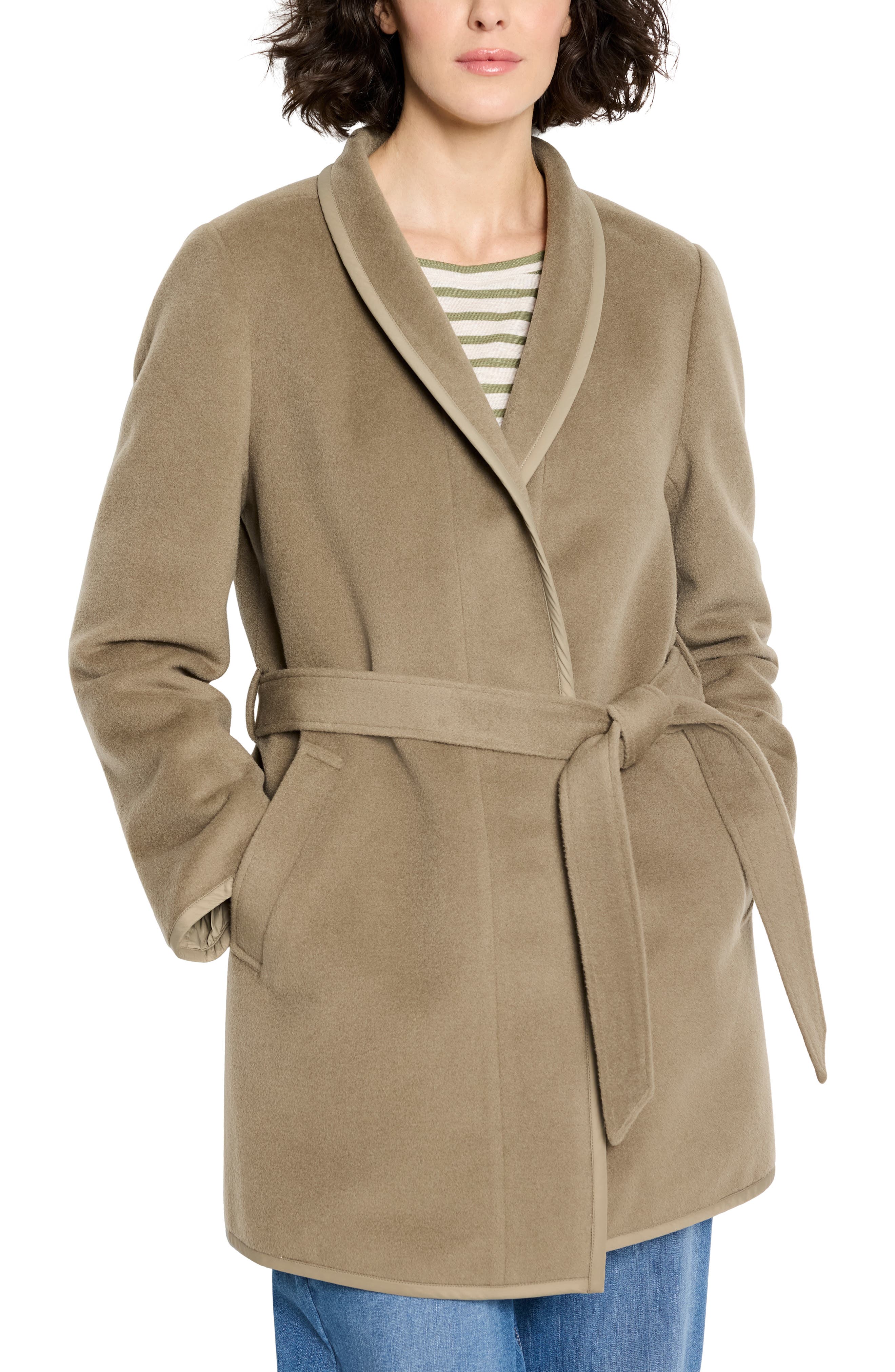 NIC+ZOE Reversible Belted Coat